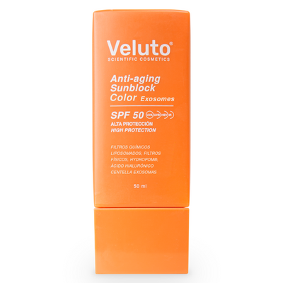 Antiaging Sunblock SPF 50 Color Exosomes