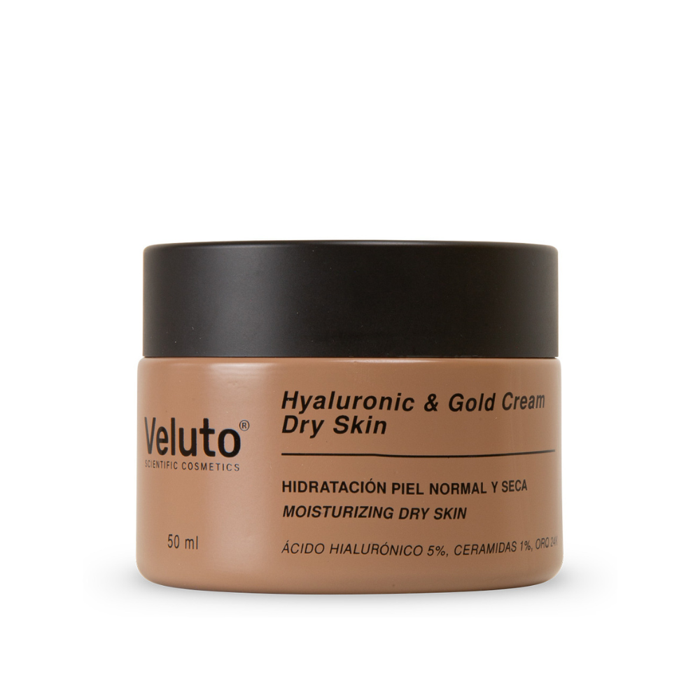 Hyaluronic & Gold Cream Dry Skin